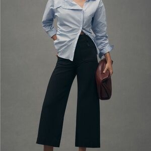 NWOT Maeve Colette cropped wide leg pants: Knit Edition Plus Size 20W
